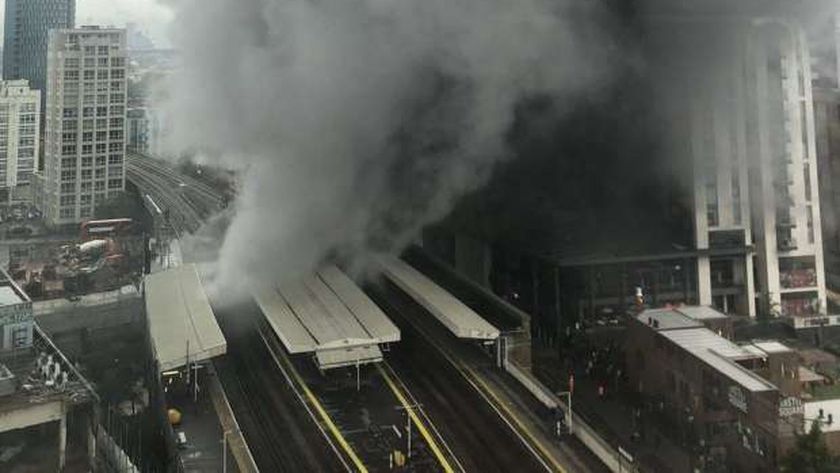 شاهد : انفجار مترو لندن